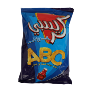 سدافكو كريسبي بطاطس حروف بالكاتشب - 90 غرام