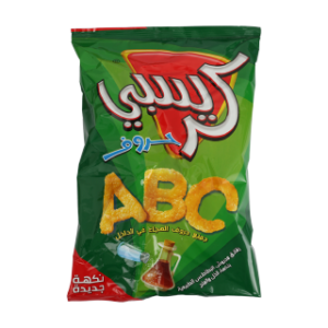 سدافكو كريسبي حروف نكهة ملح و خل - 80 غرام