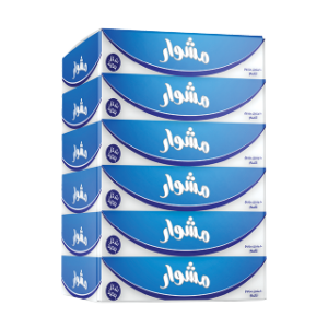 مشوار مناديل وجه ناعمة - 180 حبة