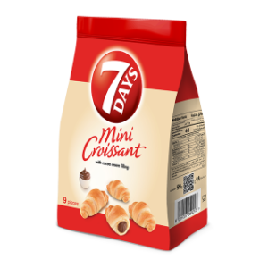 سفن دايز ميني كرواسون بالكاكاو - 99 غرام