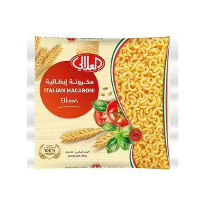 العلالي مكرونة رقم 1 أكواع - 450 غرام