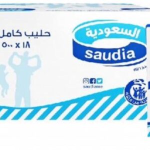 السعودية حليب كامل الدسم ١٨*٥٠٠مل