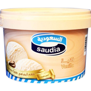 السعودية آيس كريم بالفانيلا - 500 مل
