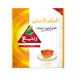 شاي ربيع شاي أسود حبيبات المذاق الأصلي  ١٠٠كيس شاي