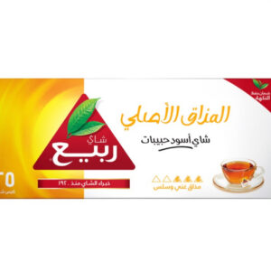 شاي ربيع شاي أسود حبيبات المذاق الأصلي ٢٥كيس شاي