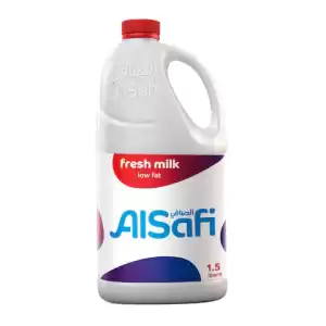 حليب الصافي قليل الدسم 1.5 لتر