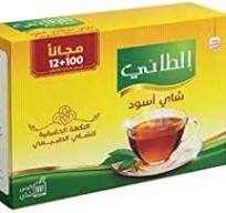 شاي الطائي 12 علبة × 112 كيس